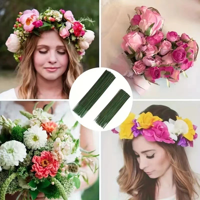 Wire Stem Florist - 100 Buah Batang Bunga, Batang Bunga