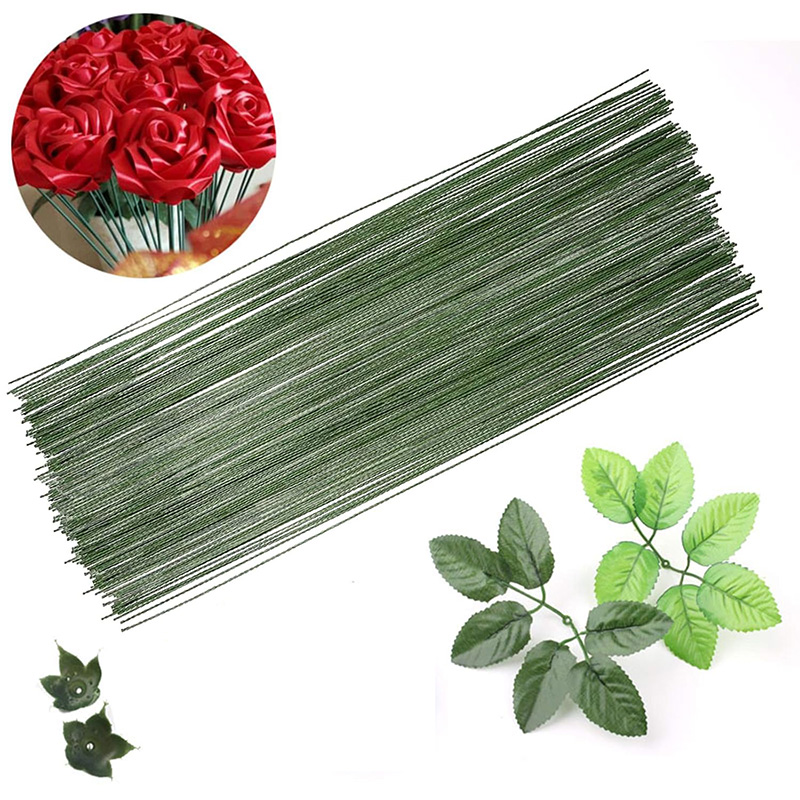 Wire Stem Florist - 50/100 Buah Batang Kawat Bunga Stik