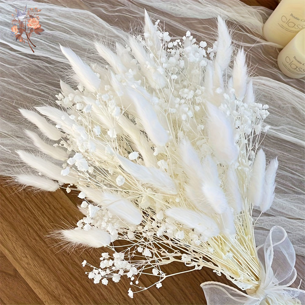 Dried Flower Bunch - 54 Buah Buket Mariage Pengantin Bunga