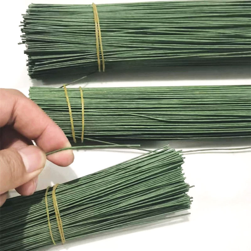 Wire Stem Florist - 100Pcs Kawat Bunga Berkualitas Tinggi Berlapis