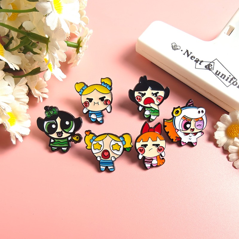 Bros Pin Polisi Kecil Animasi  - Florist Supplies ulasan dan harga