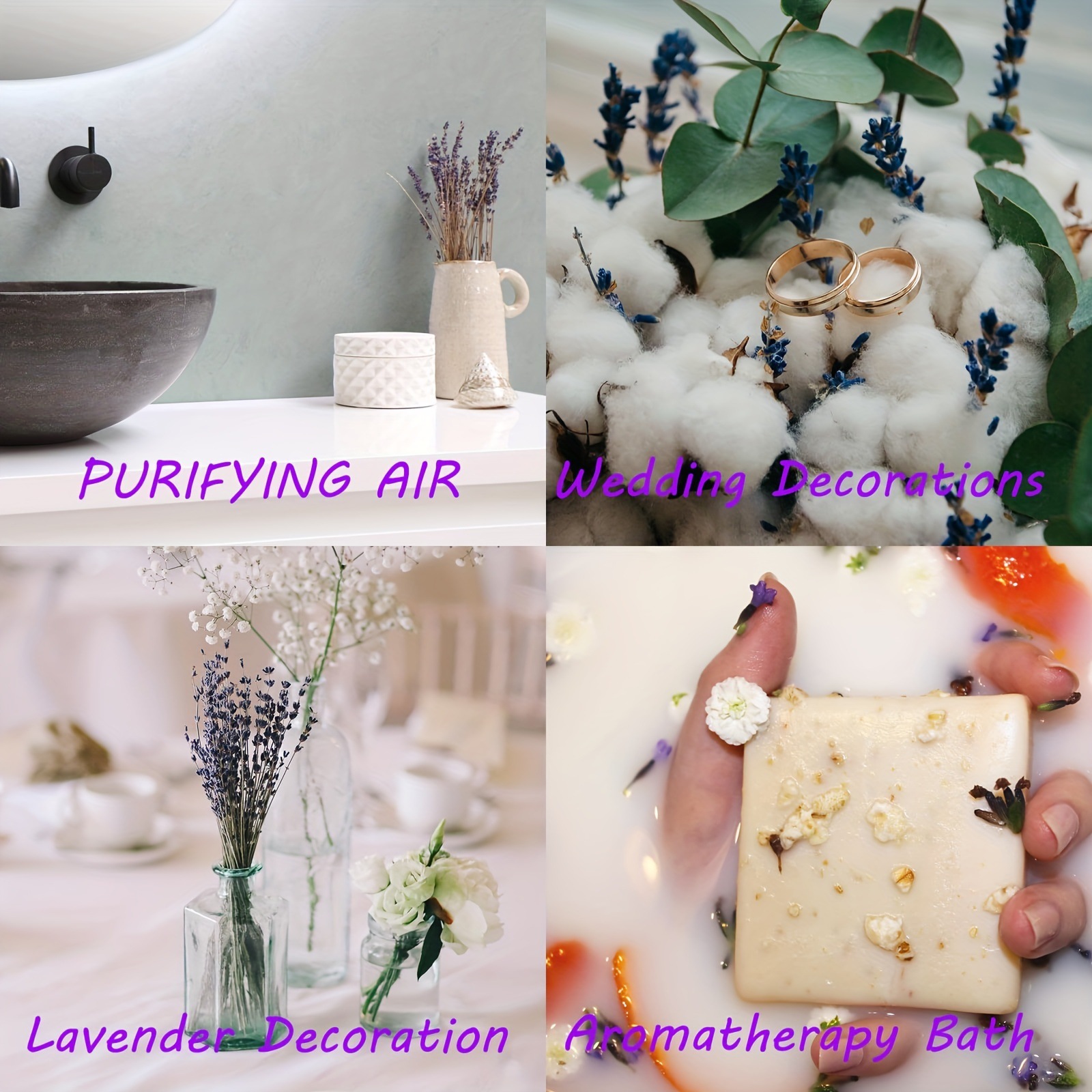 200pcs/Bundel Bunga Lavender K - Dried Flower Bunch ulasan dan harga