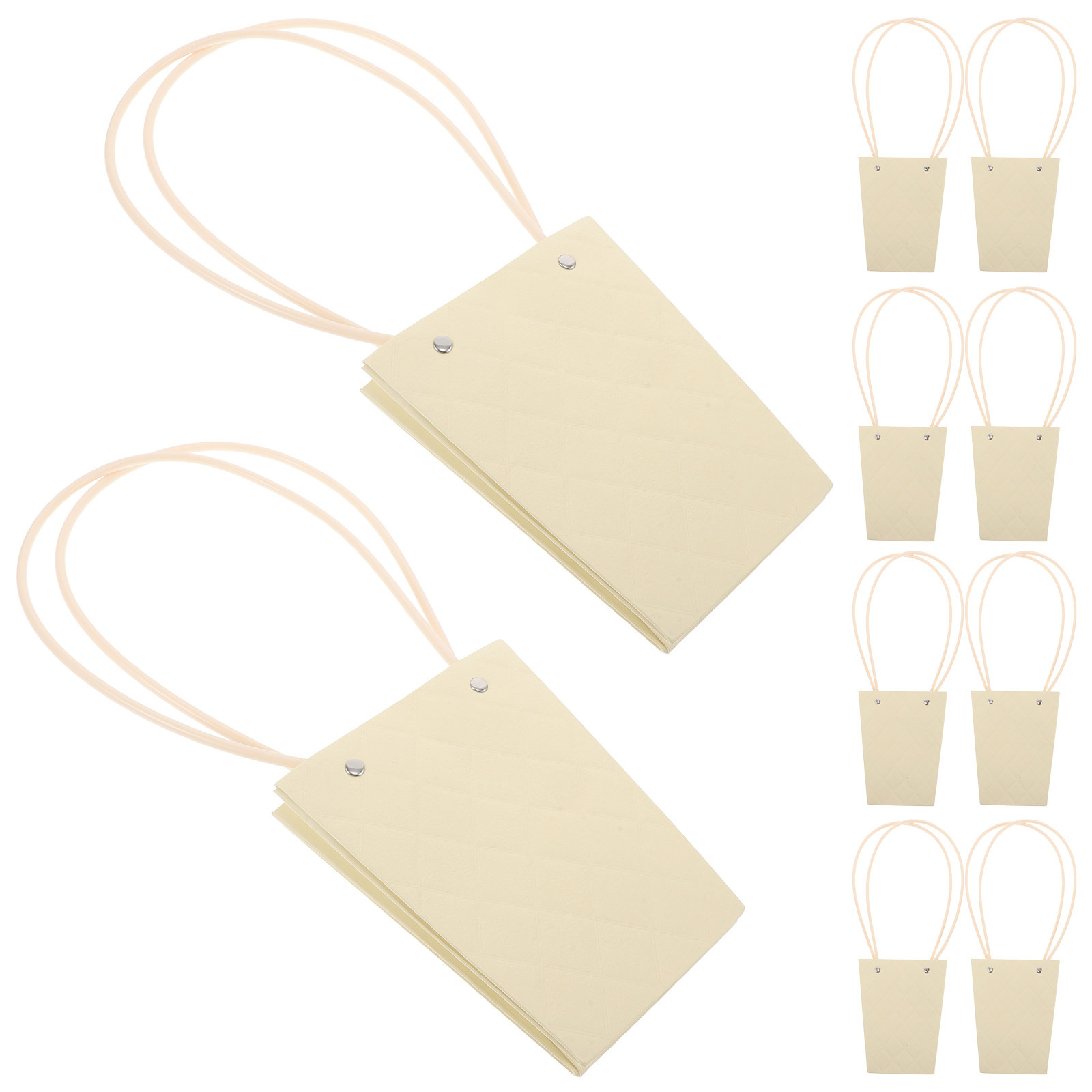 10Pcs Tas Buket Bunga Kertas K - Flower Wrap Kraft ulasan dan harga