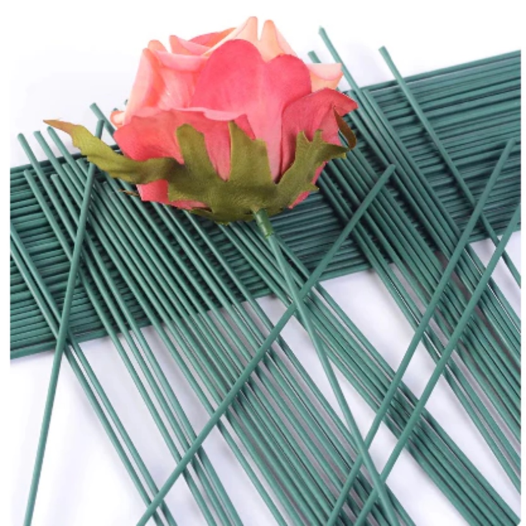 50pcs Kawat Batang Bunga untuk - Wire Stem Florist ulasan dan harga