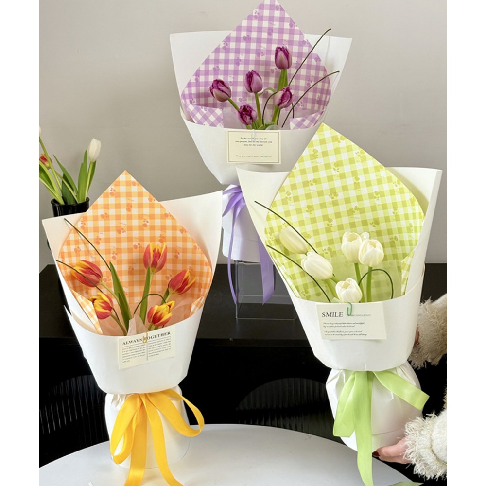 Kertas Pembungkus Bunga Motif  - Flower Wrap Kraft ulasan dan harga