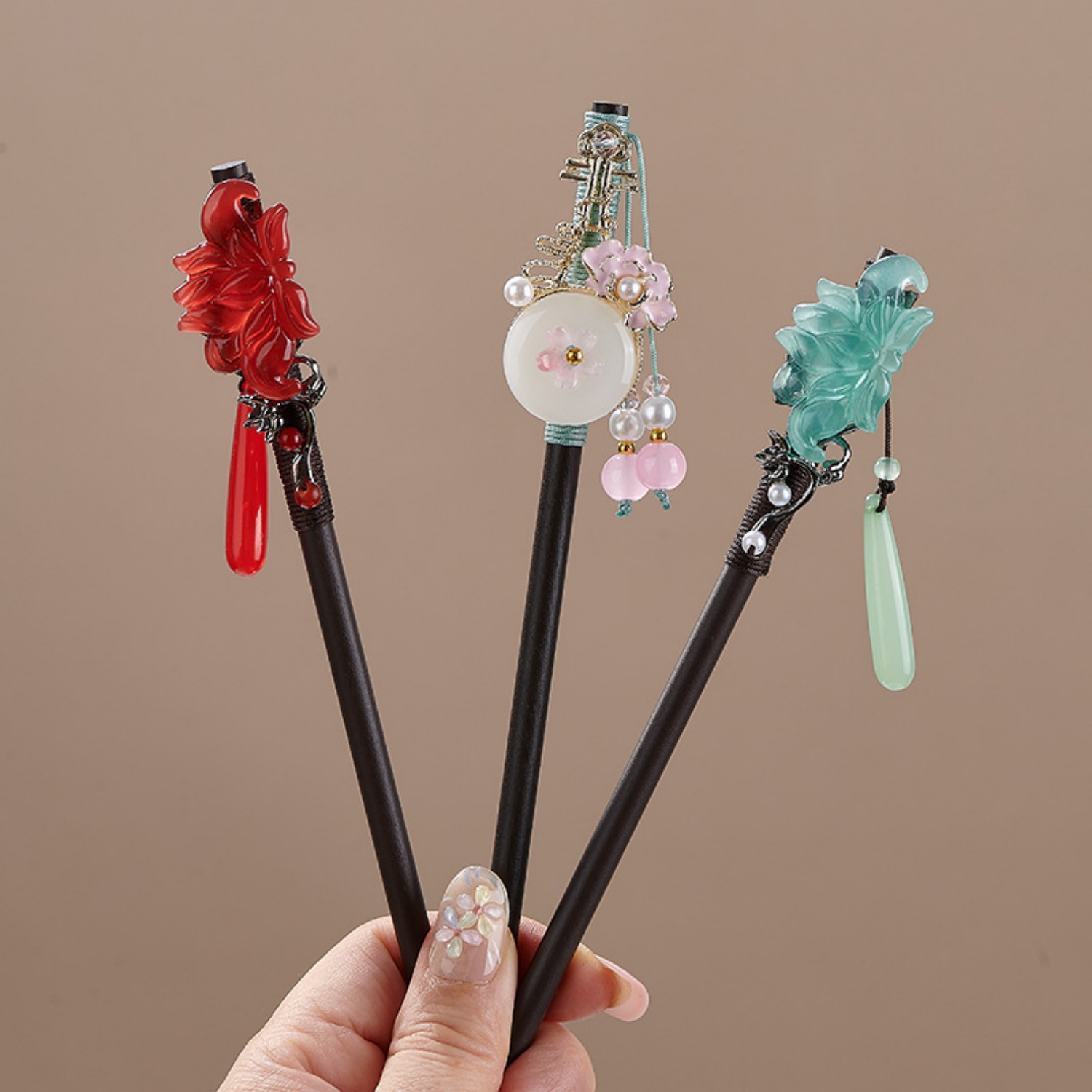 Jepit Rambut Bunga Vintage unt - Florist Supplies ulasan dan harga