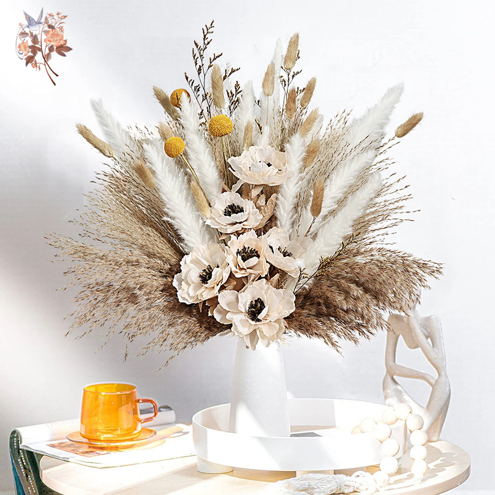 55 Buah Buket Bunga Buatan Rum - Dried Flower Bunch ulasan dan harga