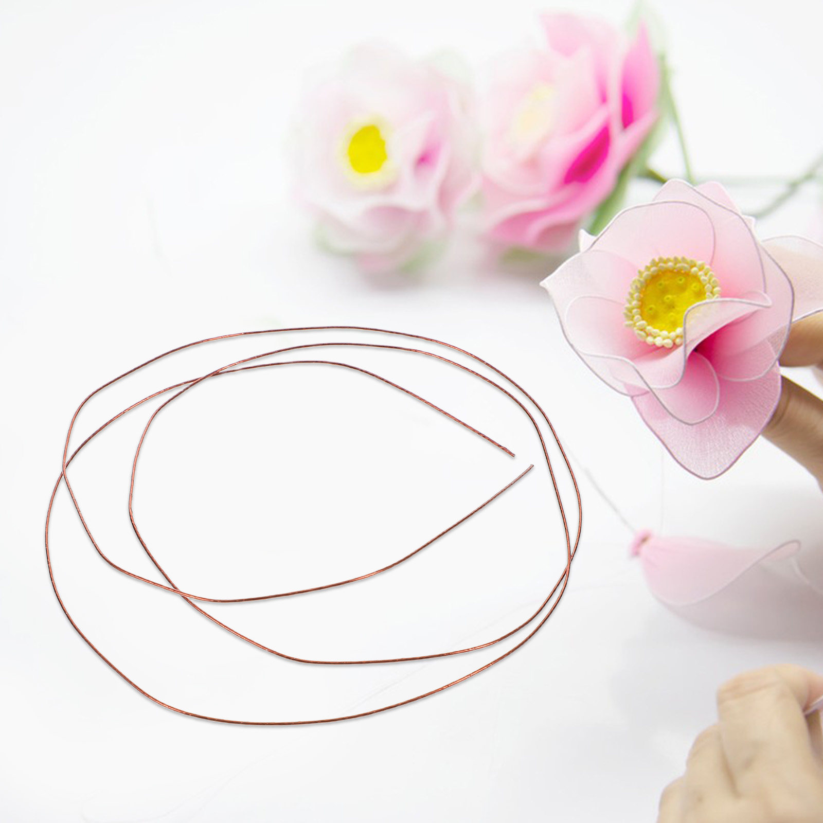 50 Buah Kawat Bunga Tipis untu - Wire Stem Florist ulasan dan harga
