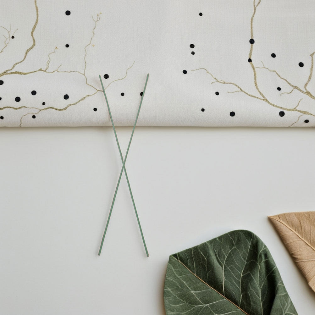 100 Buah Kawat Besi Bunga Hija - Wire Stem Florist ulasan dan harga
