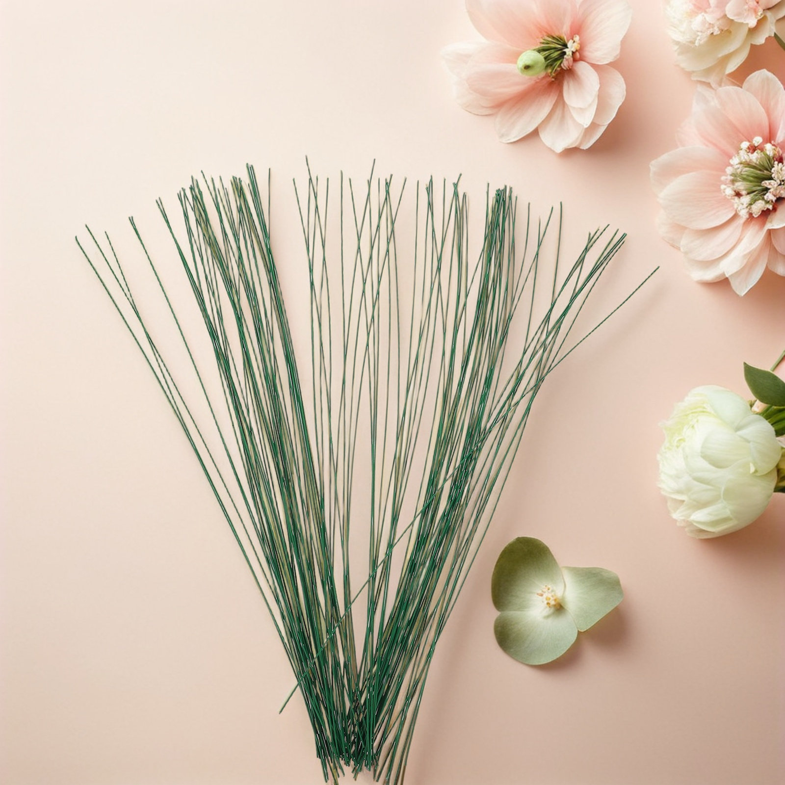 100 Buah Kawat Batang Bunga Hi - Wire Stem Florist ulasan dan harga