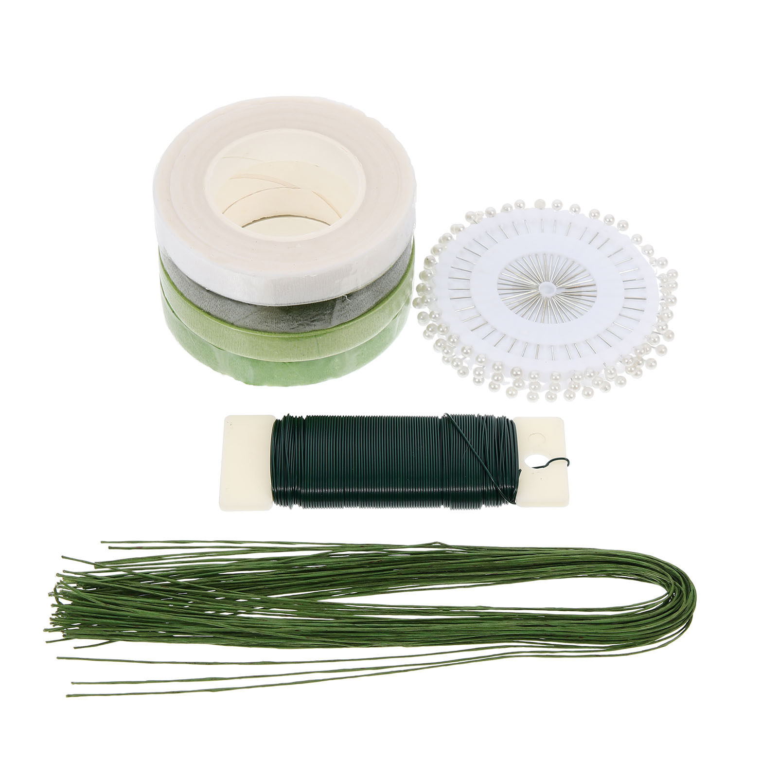 1Set Kit Rangkaian Bunga denga - Wire Stem Florist ulasan dan harga