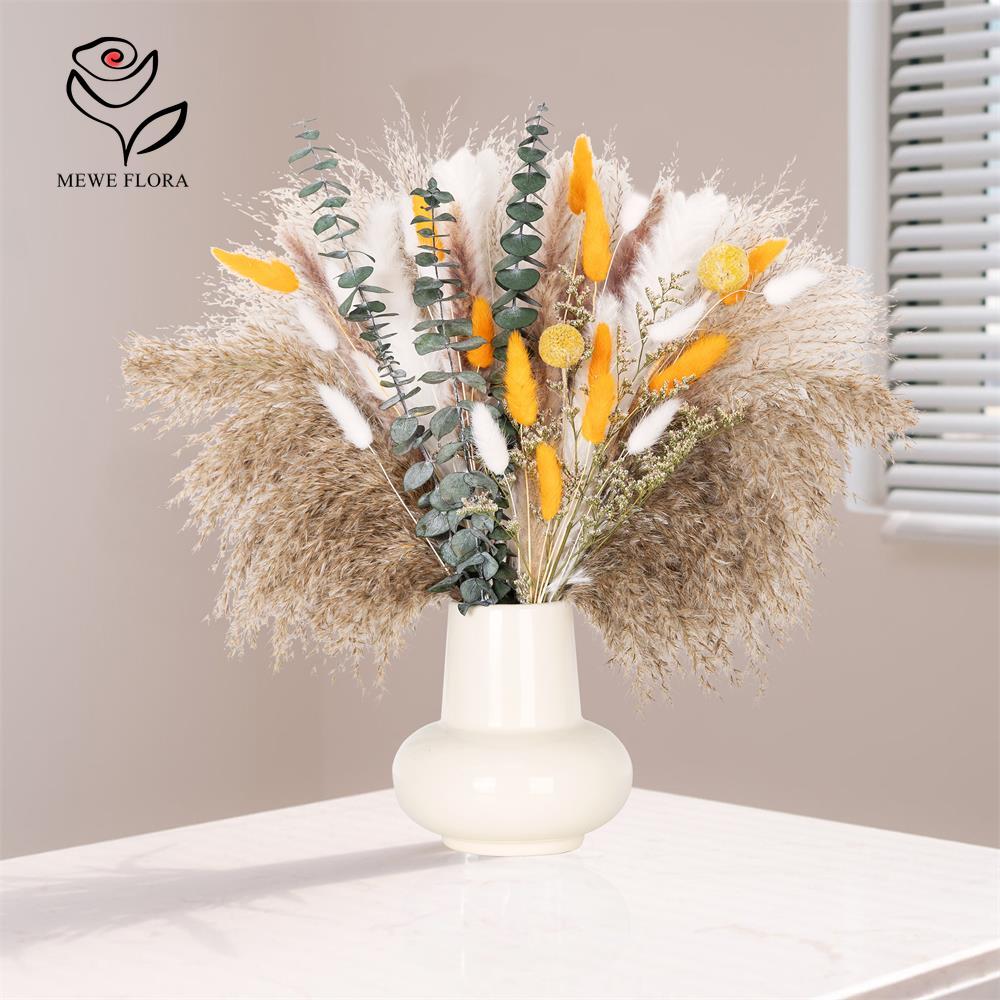 65 Buah Buket Rumput Pampas Or - Dried Flower Bunch ulasan dan harga