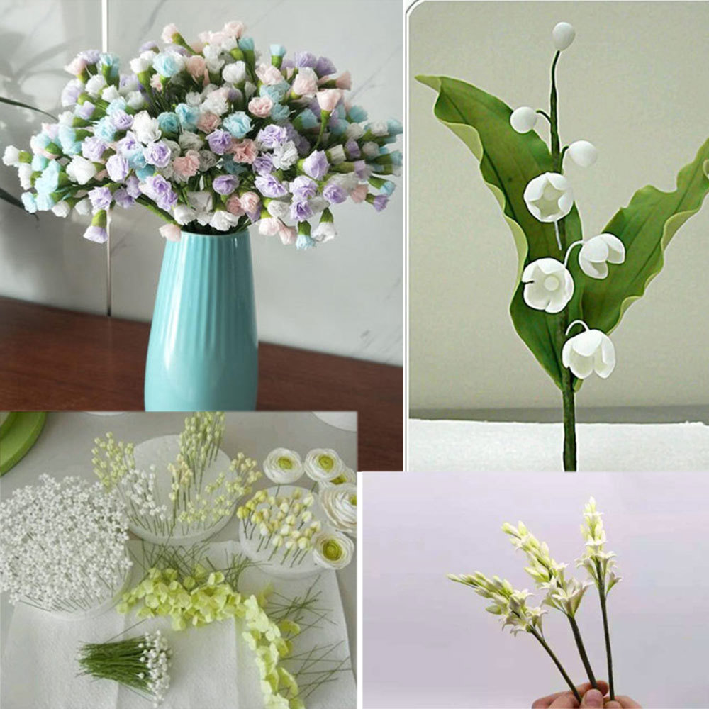50 buah/lot 26 #0.45mm rangkai - Wire Stem Florist ulasan dan harga