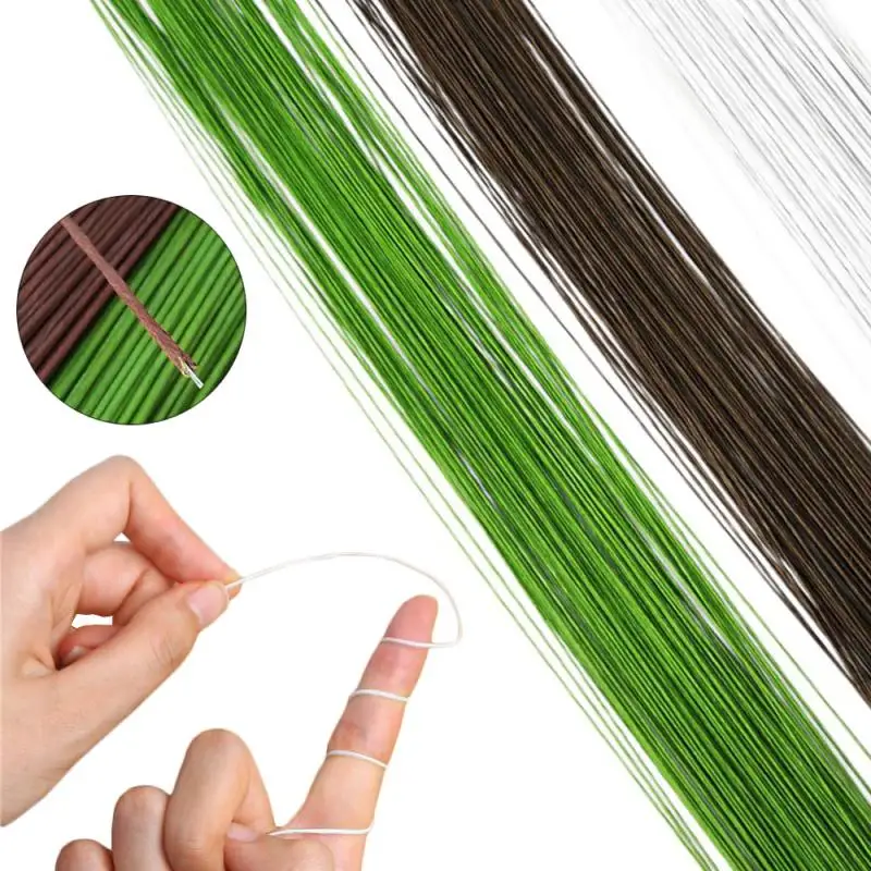 Batang Kawat Bunga Hijau Muda  - Wire Stem Florist ulasan dan harga