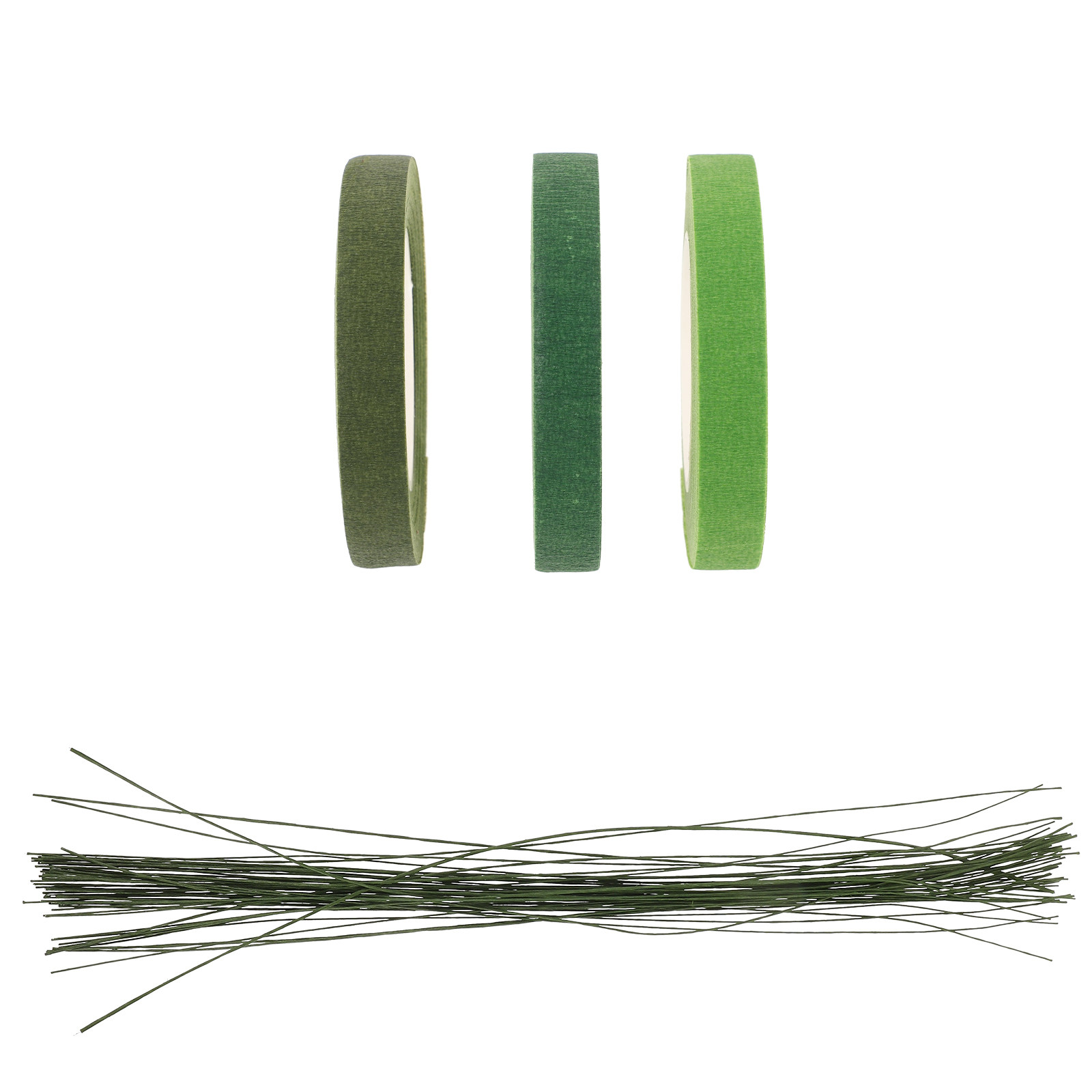 Kit Batang Pita Bunga Hijau un - Wire Stem Florist ulasan dan harga
