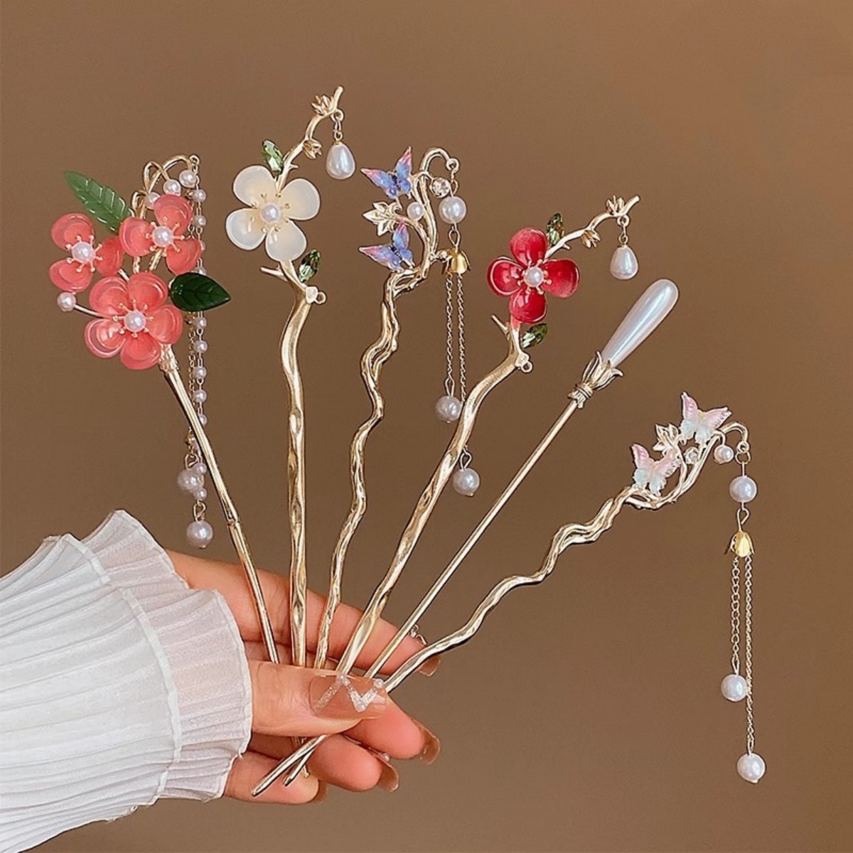 Jepit Rambut Bunga Baru 2025 u - Florist Supplies ulasan dan harga